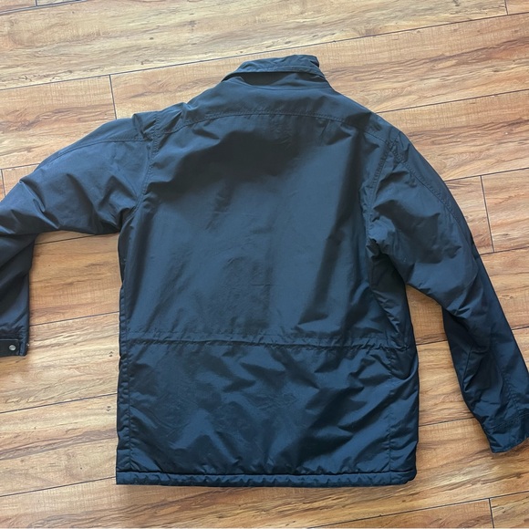Patagonia isthmus parka Men’s Size Large Black Jacket - Picture 10 of 13